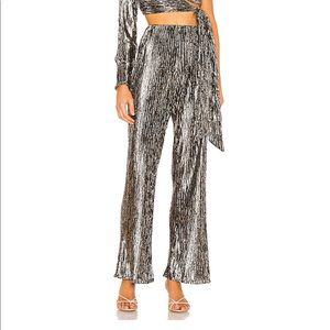 ACCORD PANT IN SILVER & BLACK